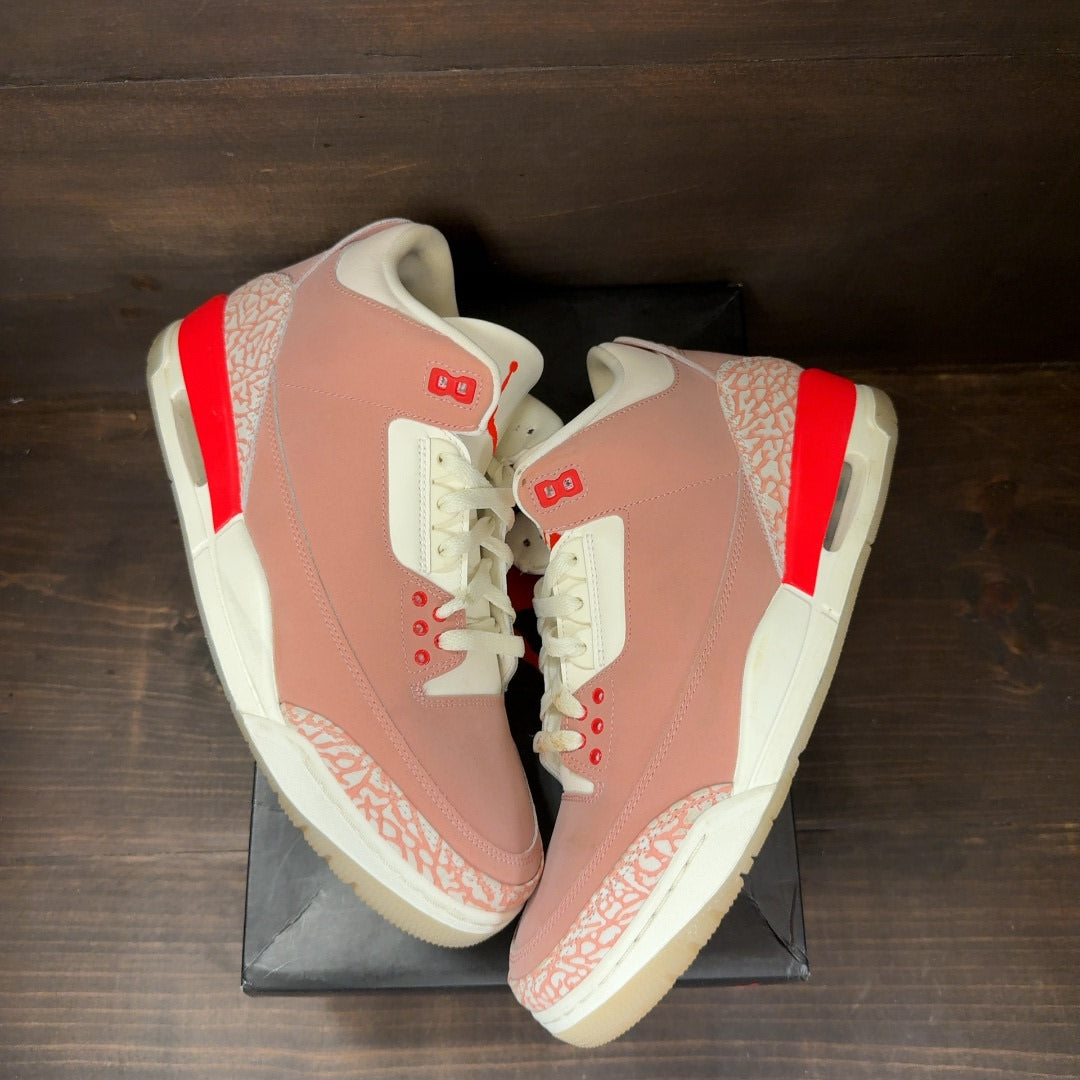 Jordan 3 Retro Rust Pink (Women's) - Image 2