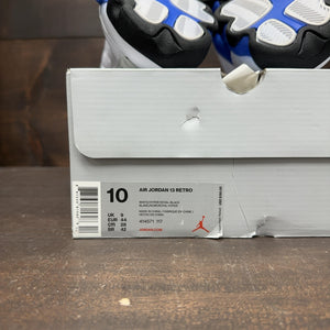 Jordan 13 Retro White Hyper Royal Black - Image 7