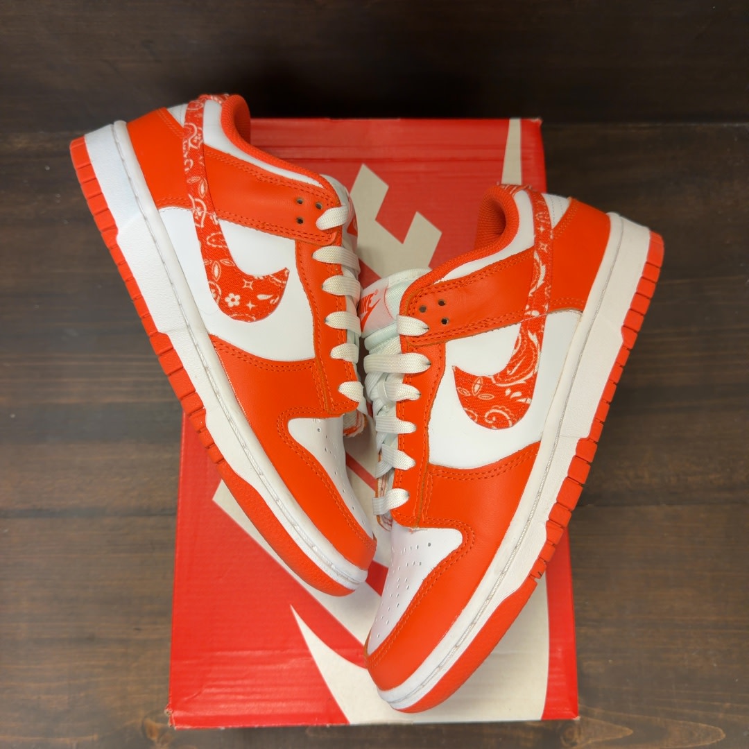Nike Dunk Low Essential Paisley Pack Orange (Women's) - Image 2