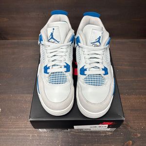Jordan 4 Retro Military Blue (2024) (GS) Size 6.5Y (Pre-Owned) - side