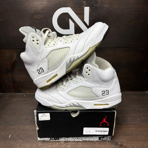 Jordan 5 Retro Metallic White (2015) - Image 1
