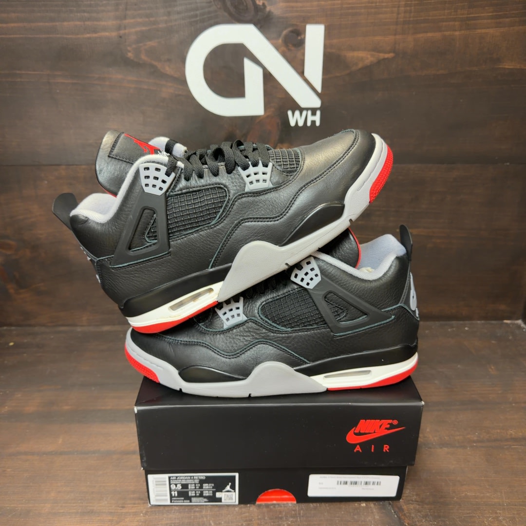 Jordan 4 Retro Bred Reimagined - Image 1