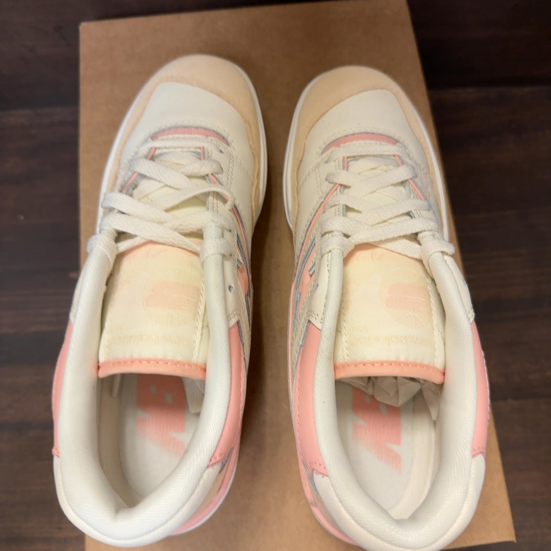 New Balance 550 White Pink (Women's) Size 7W (Pre-Owned) - Image 5
