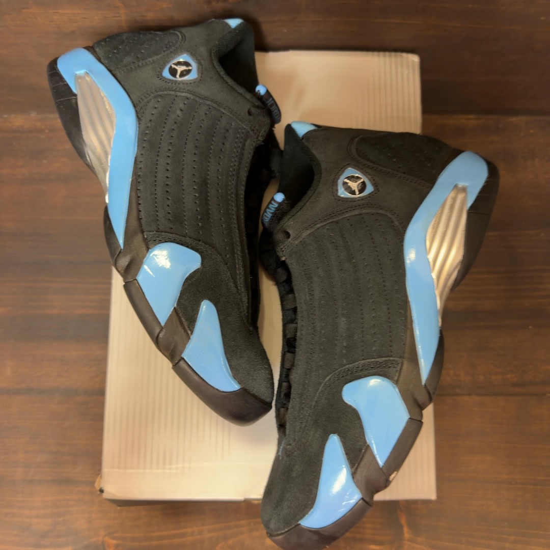 Jordan 14 Retro Black University Blue (2026) Size 8.5 (Pre-Owned)