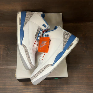 Jordan 3 Retro True Blue (2026) Size 9 (Pre-Owned) - back