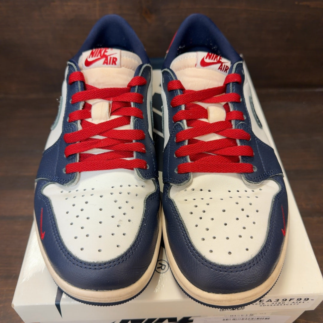 Jordan 1 Retro Low OG Howard University - Image 3