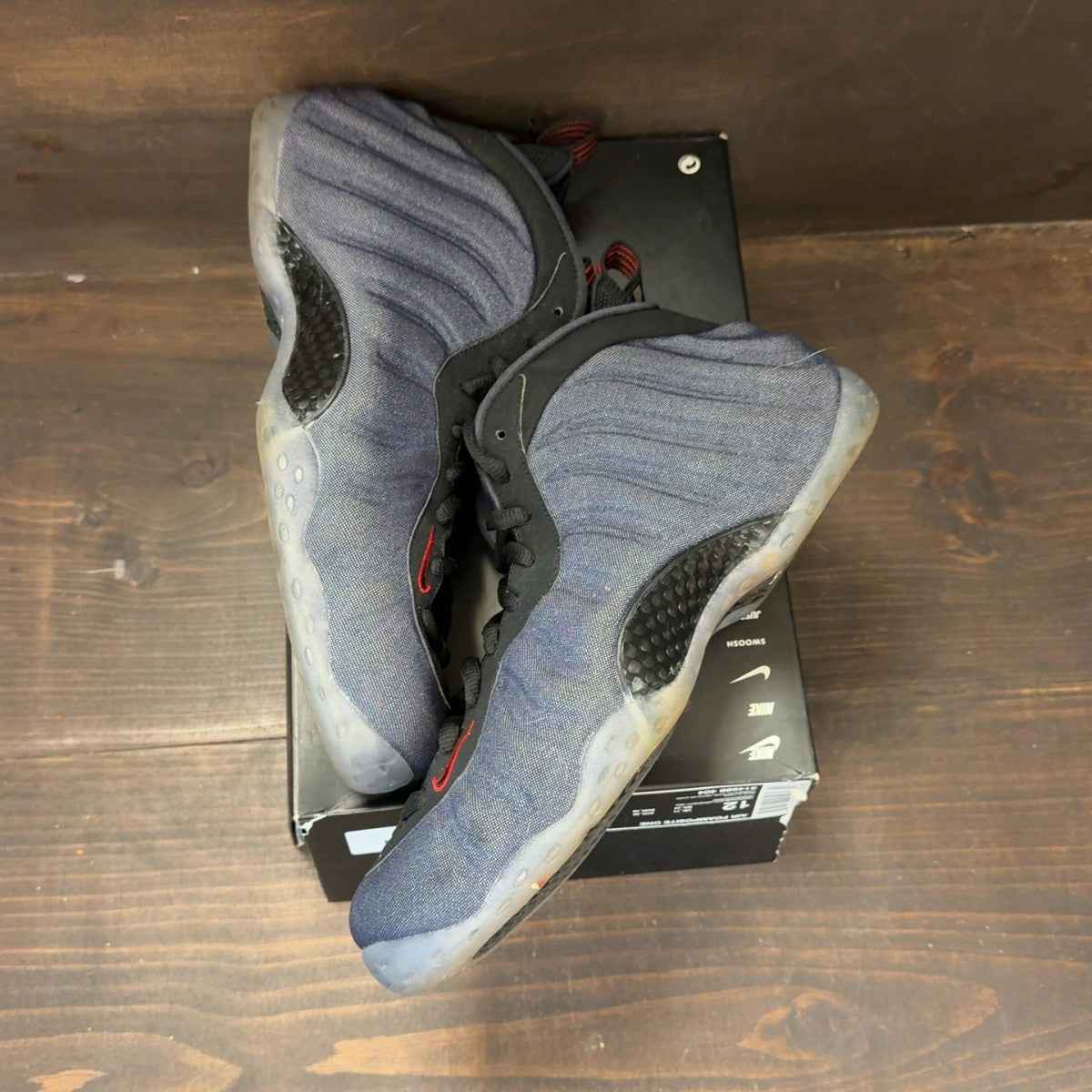 Nike Air Foamposite One Denim - Image 2