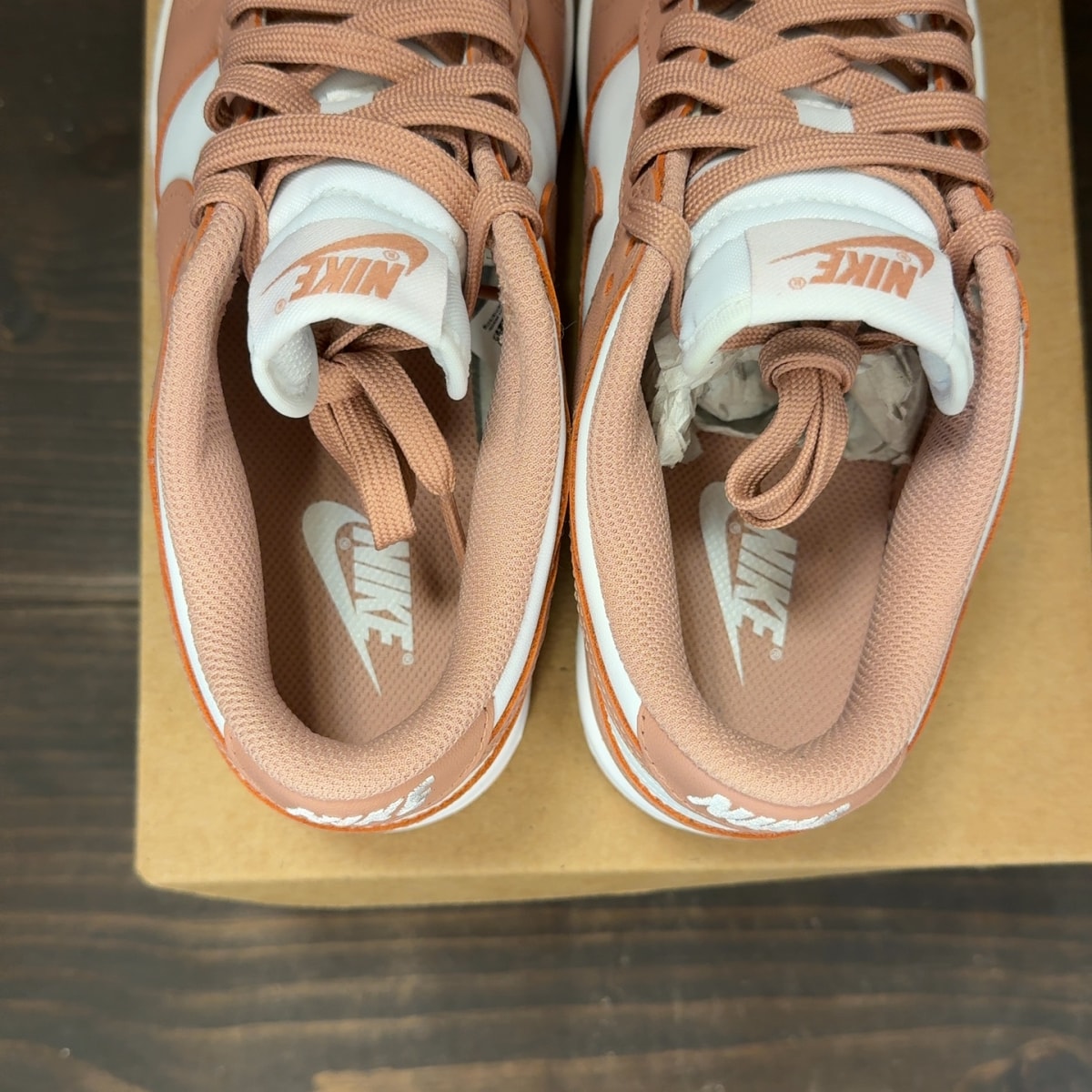 Nike Dunk Low Rose Whisper (Women's) Size 6.5W (Pre-Owned) - Image 6