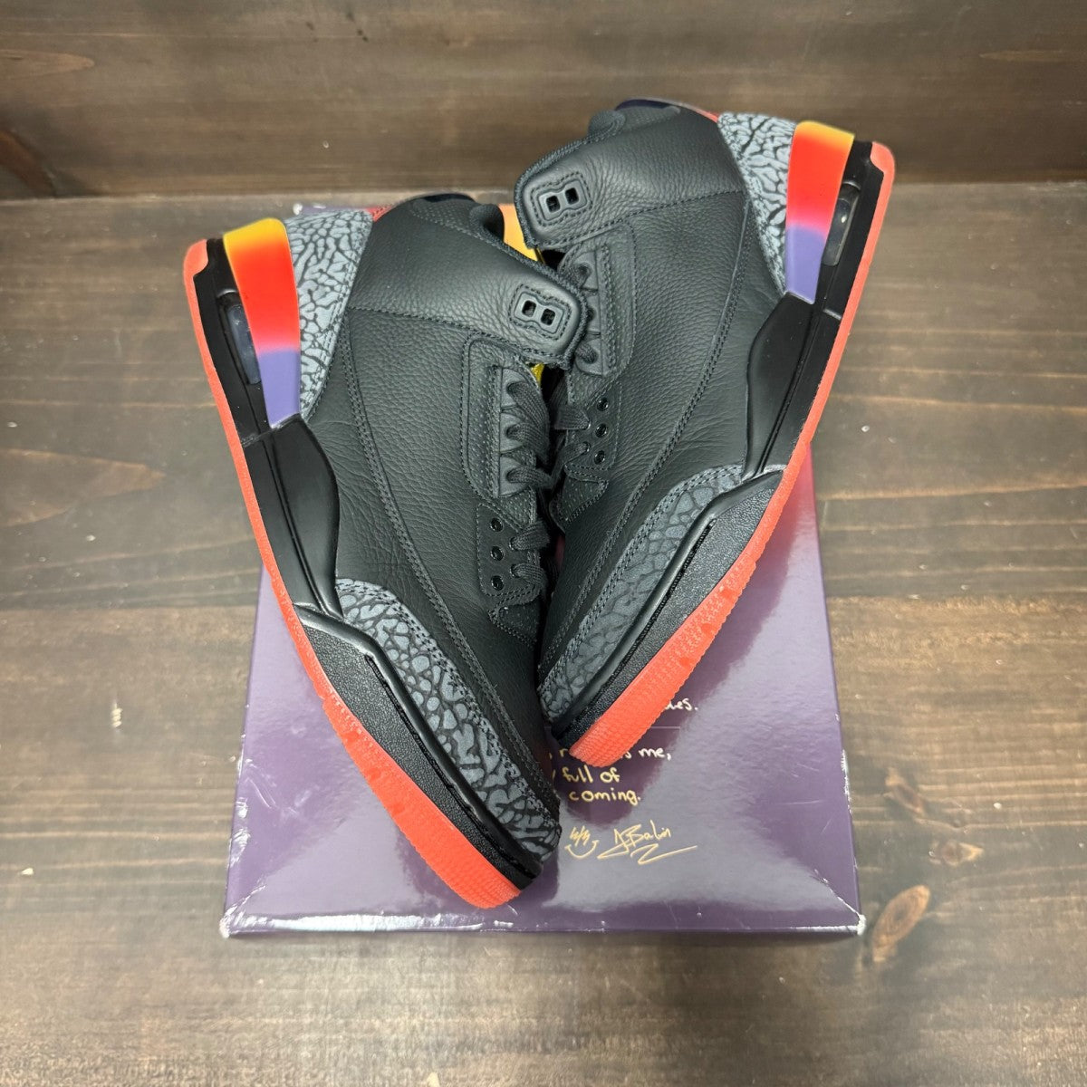 Jordan 3 Retro J Balvin Rio - Image 2