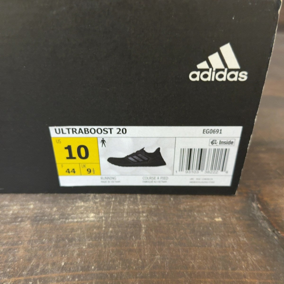 adidas Ultra Boost 20 Triple Black - Image 7
