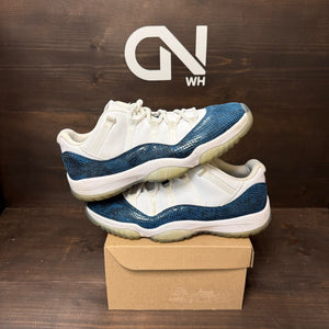 Jordan 11 Retro Low Snake Navy (2019) Size 11 (Pre-Owned) - Image 1