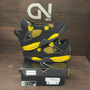 Jordan 4 Retro Thunder (2023) Size 12 (Pre-Owned) - front