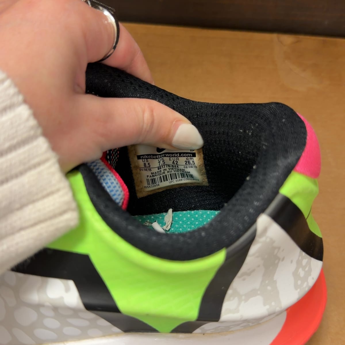Nike KD 7 What the KD Size 8.5 (Pre-Owned) - aux