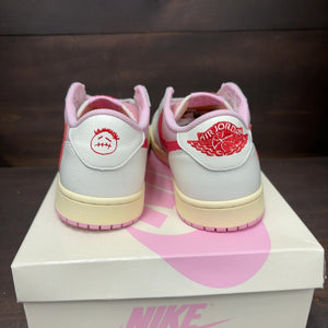 Jordan 1 Retro Low OG SP Travis Scott Sail Tropical Pink Size 10.5 (Pre-Owned) - Image 5