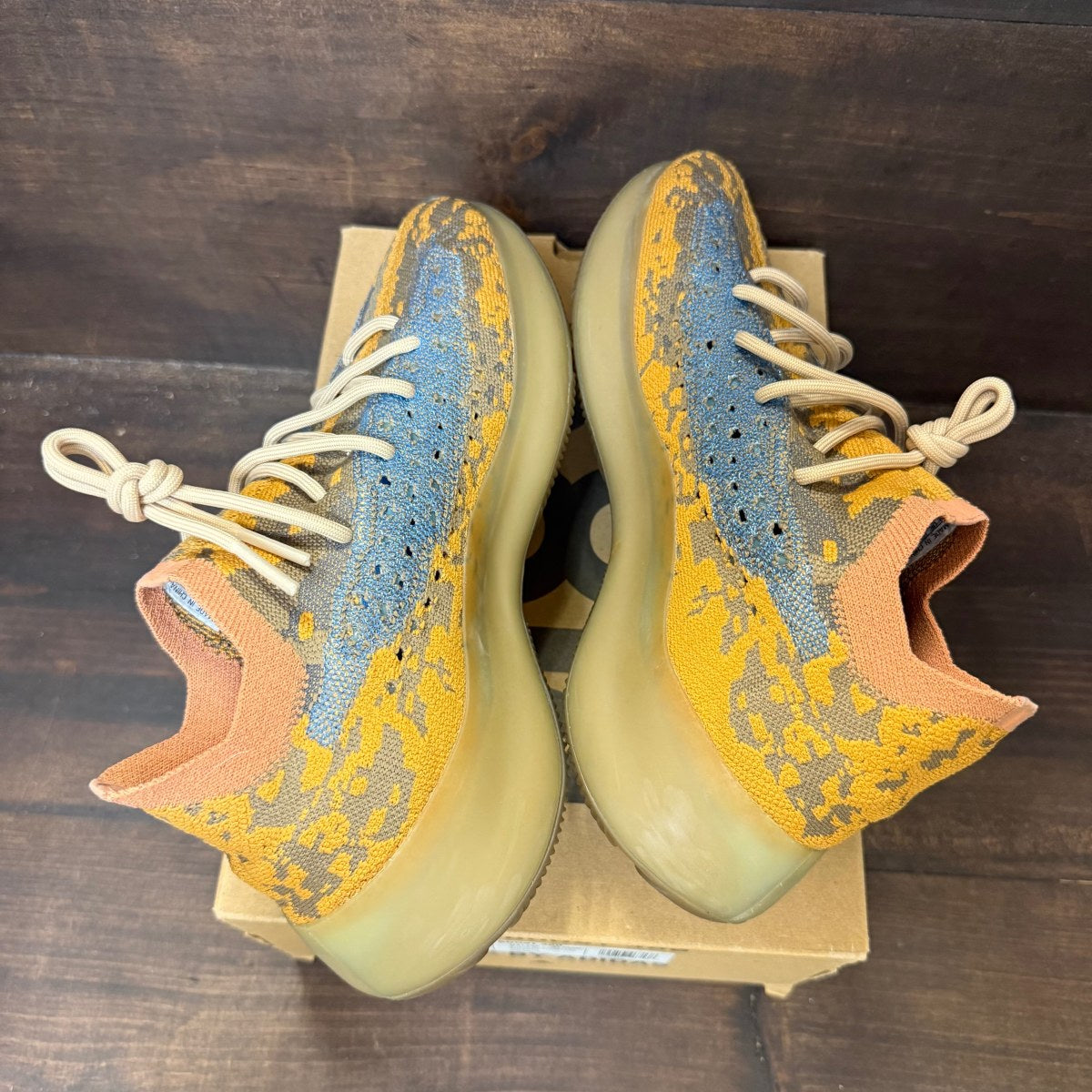 adidas Yeezy Boost 380 Blue Oat - Image 4