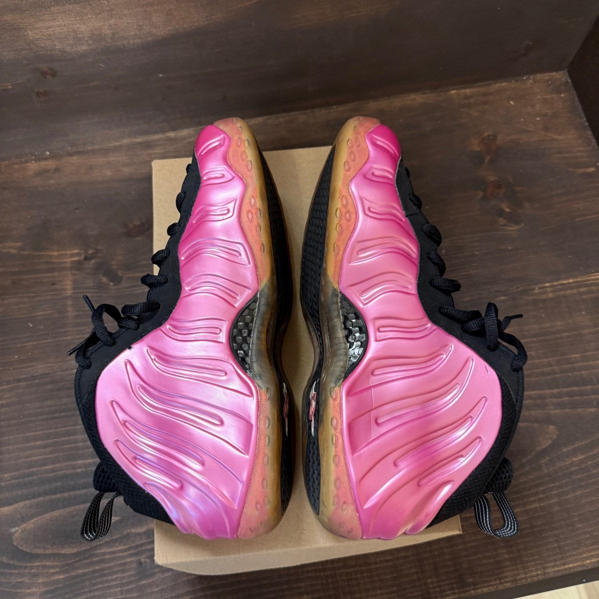 Nike Air Foamposite One Pearlized Pink Size 11 (Pre-Owned) - Image 5