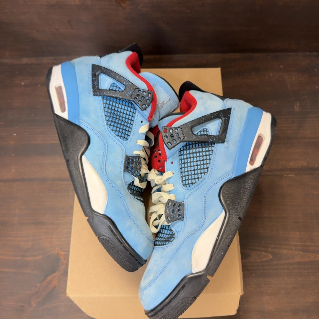 Jordan 4 Retro Travis Scott Cactus Jack Size 11 (Pre-Owned) - Image 2