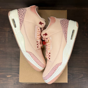 Jordan 3 Retro Valentine's Day Treat Yourself (2025) (Women's) Size 10W (Pre-Owned) - Image 2