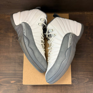 Jordan 12 Retro White Dark Grey Size 9.5 (Pre-Owned) - Image 2