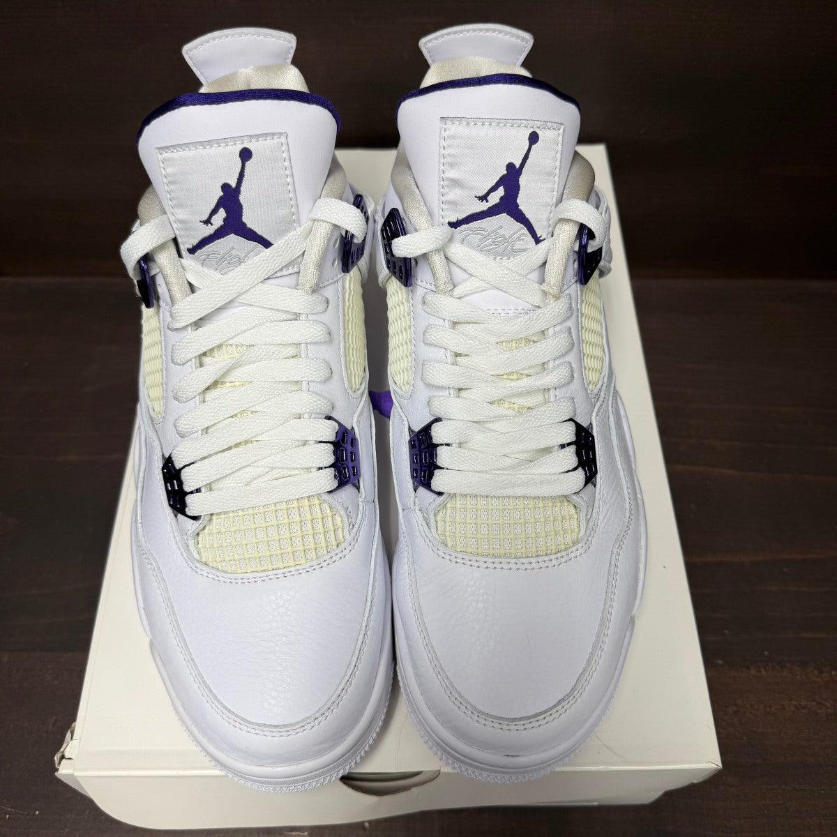 Jordan 4 Retro Metallic Purple - Image 2