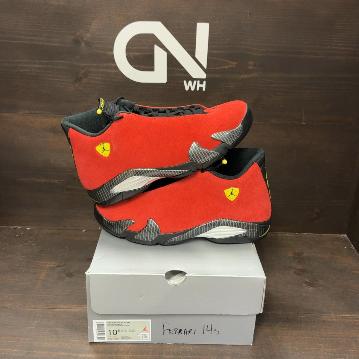 Jordan 14 Retro Ferrari (2025) - Image 1