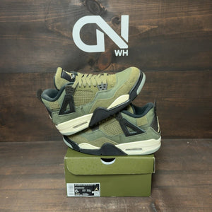 Jordan 4 Retro SE Craft Medium Olive (GS) - Image 1