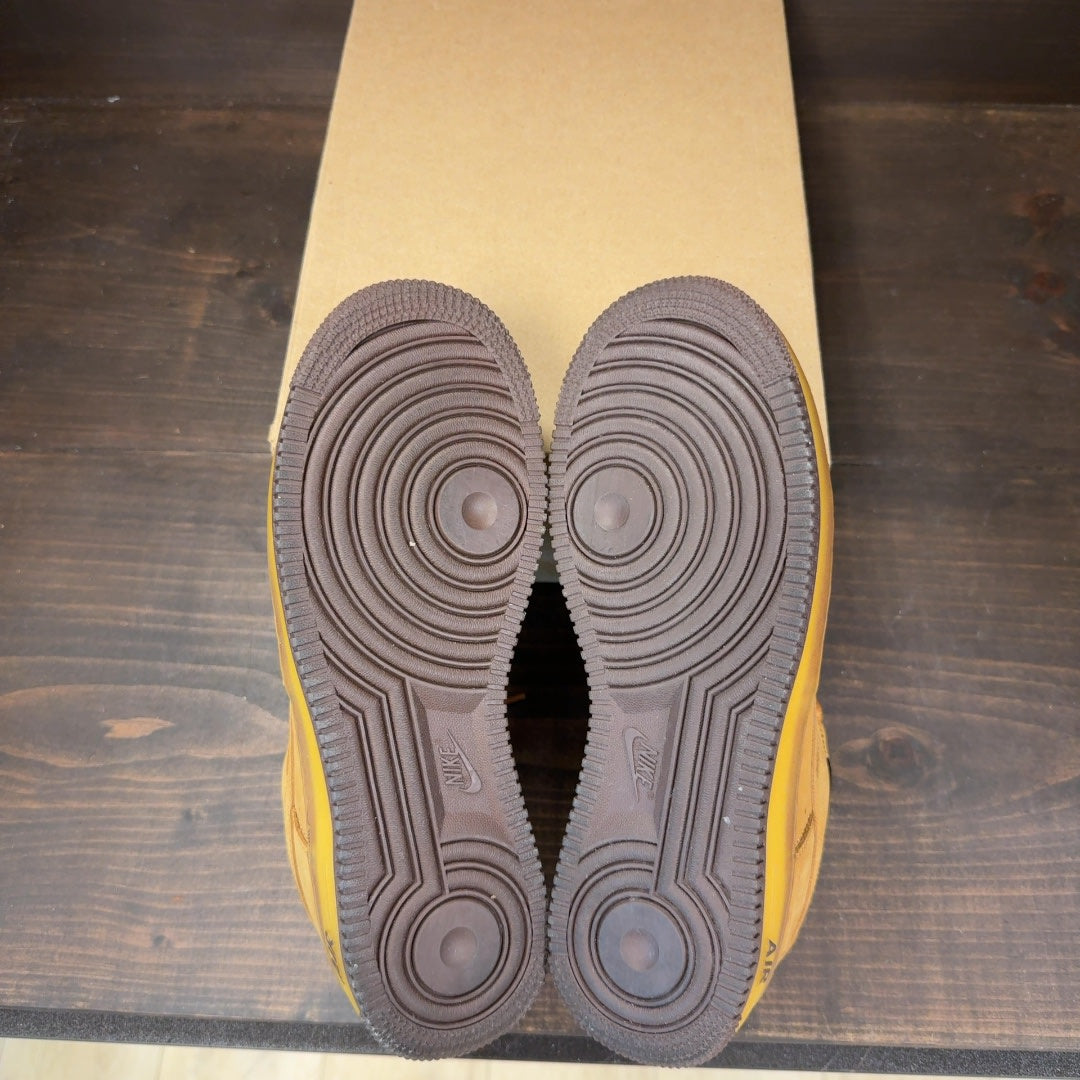 Nike Air Force 1 Low Wheat Dark Mocha Size 7 (Pre-Owned) - Image 7