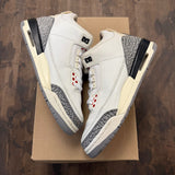 Jordan 3 Retro White Cement Reimagined (GS) Size 7Y (Pre-Owned) - Image 1