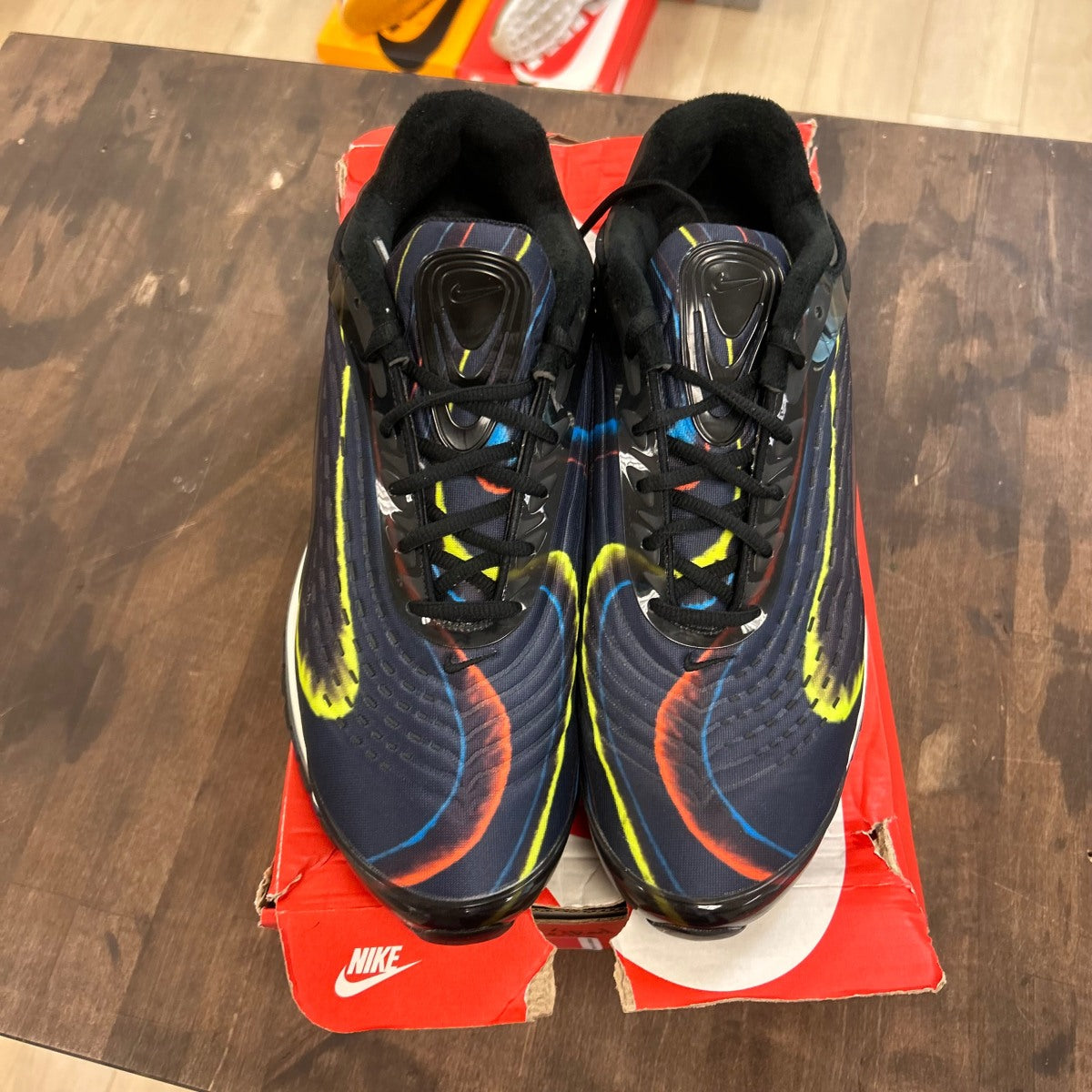 Nike Air Max Deluxe Black Midnight Navy Size 14 (Pre-Owned) - Image 2