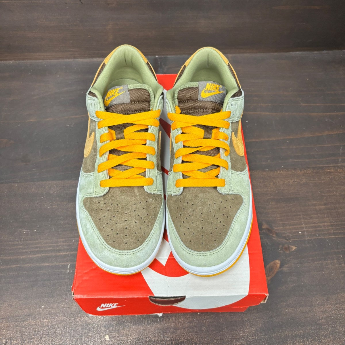 Nike Dunk Low Dusty Olive Size 8 (Pre-Owned) - Image 3