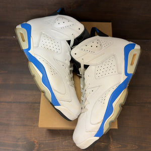 Jordan 6 Retro Sport Blue (2014) Size 13 (Pre-Owned) - Image 2