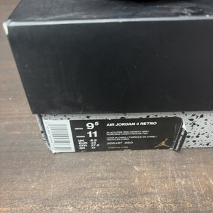 Jordan 4 Retro Bred (2019) Size 9.5 (Pre-Owned)