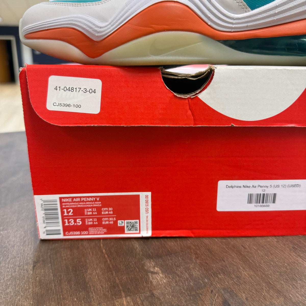 Nike Air Penny 5 Dolphins (2020) - Image 5