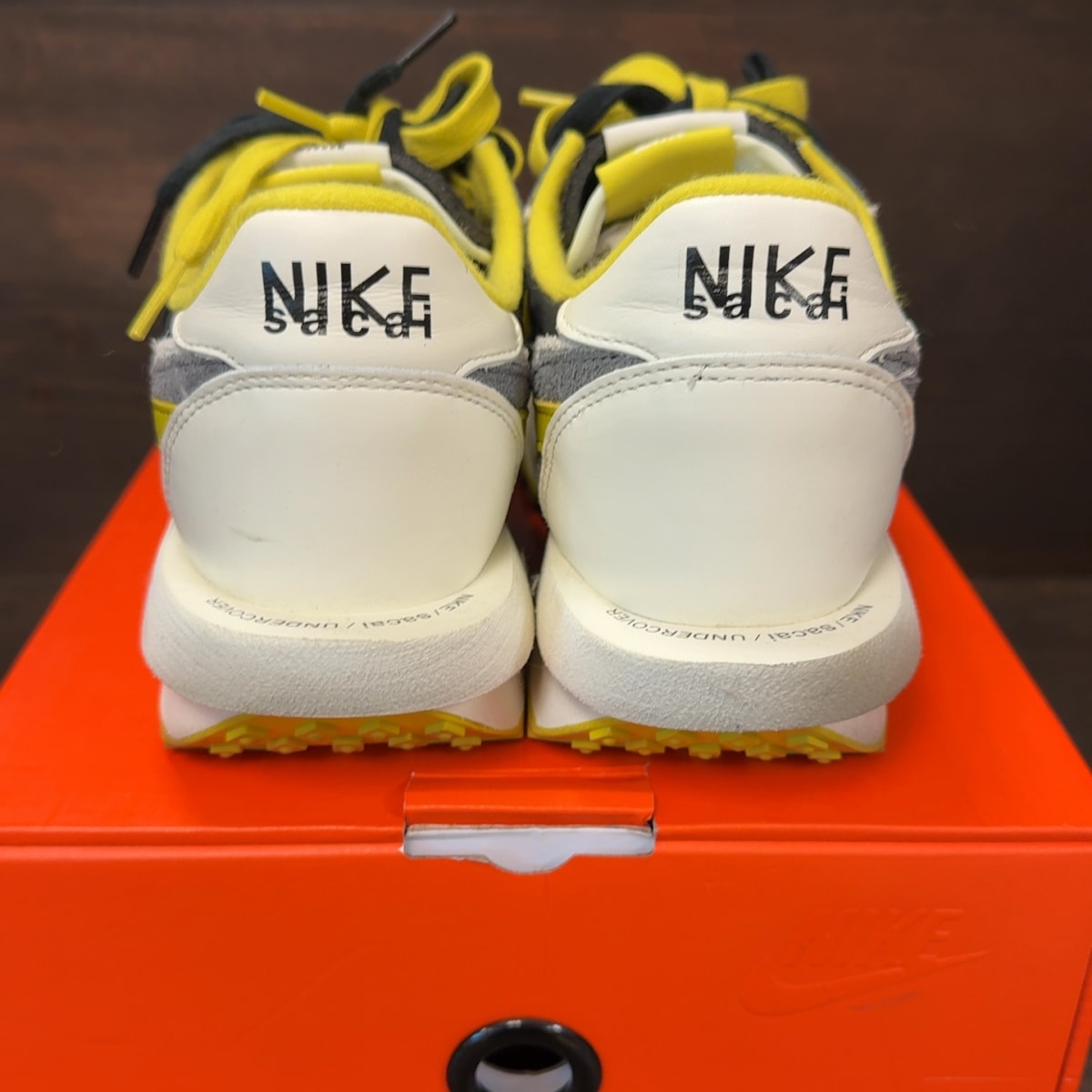 Nike LD Waffle sacai Undercover Black Bright Citron - Image 5