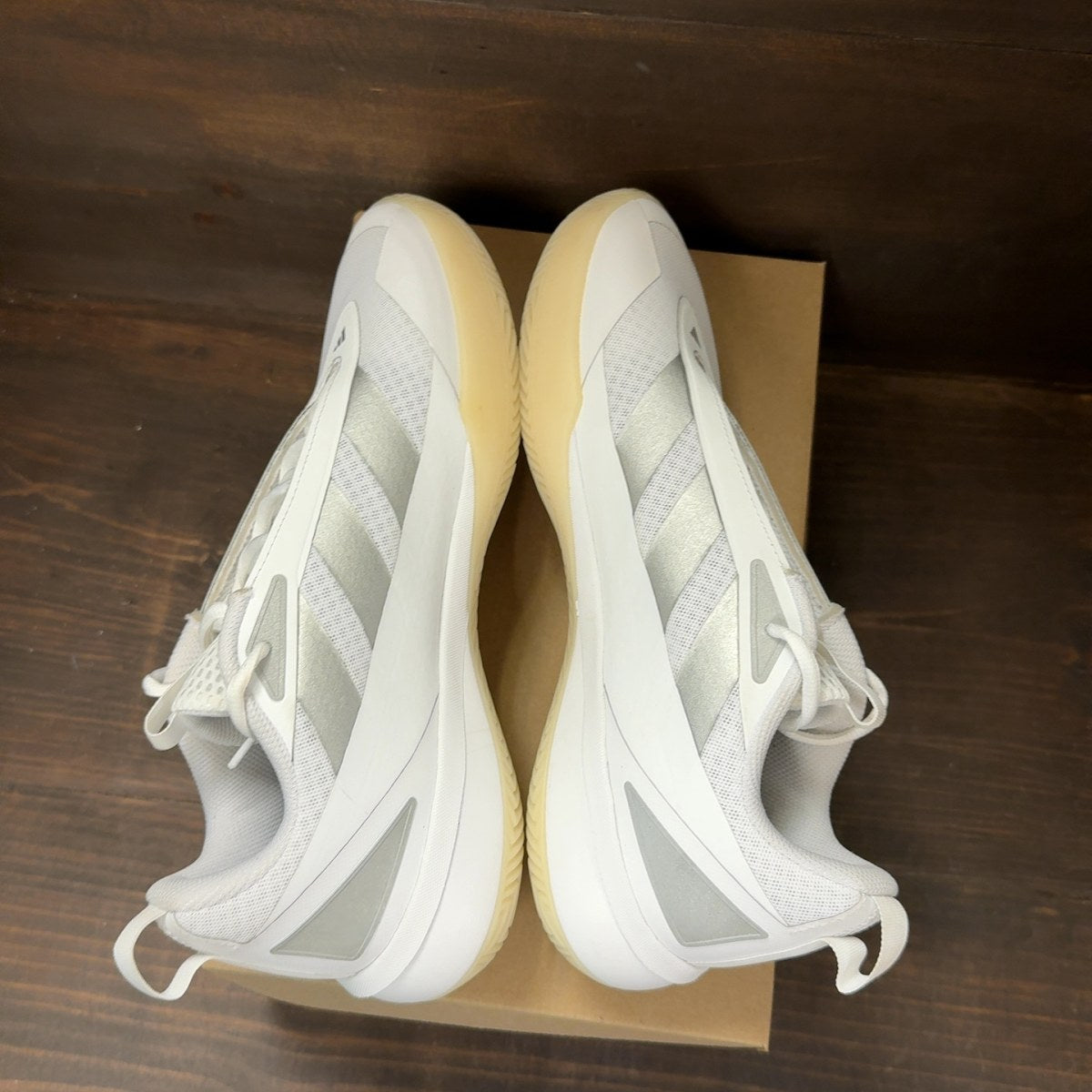 adidas Subzone Cloud White Silver Metallic Size 10.5 (Pre-Owned) - Image 6