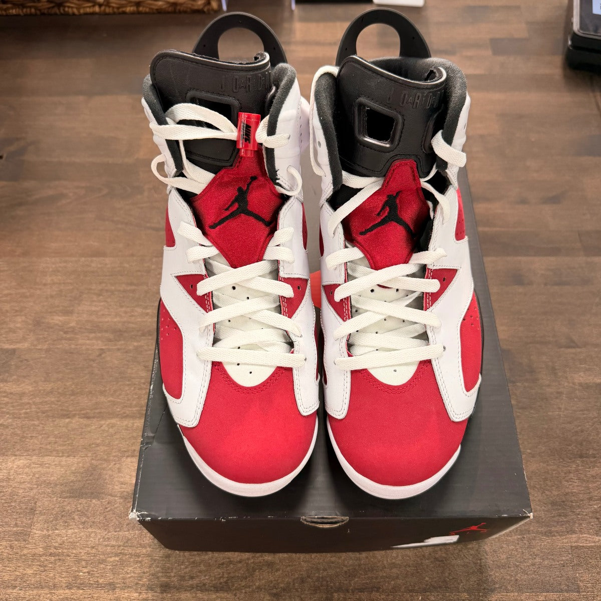 Jordan 6 Retro Carmine (2021) Size 10.5 (Pre-Owned) - Image 2