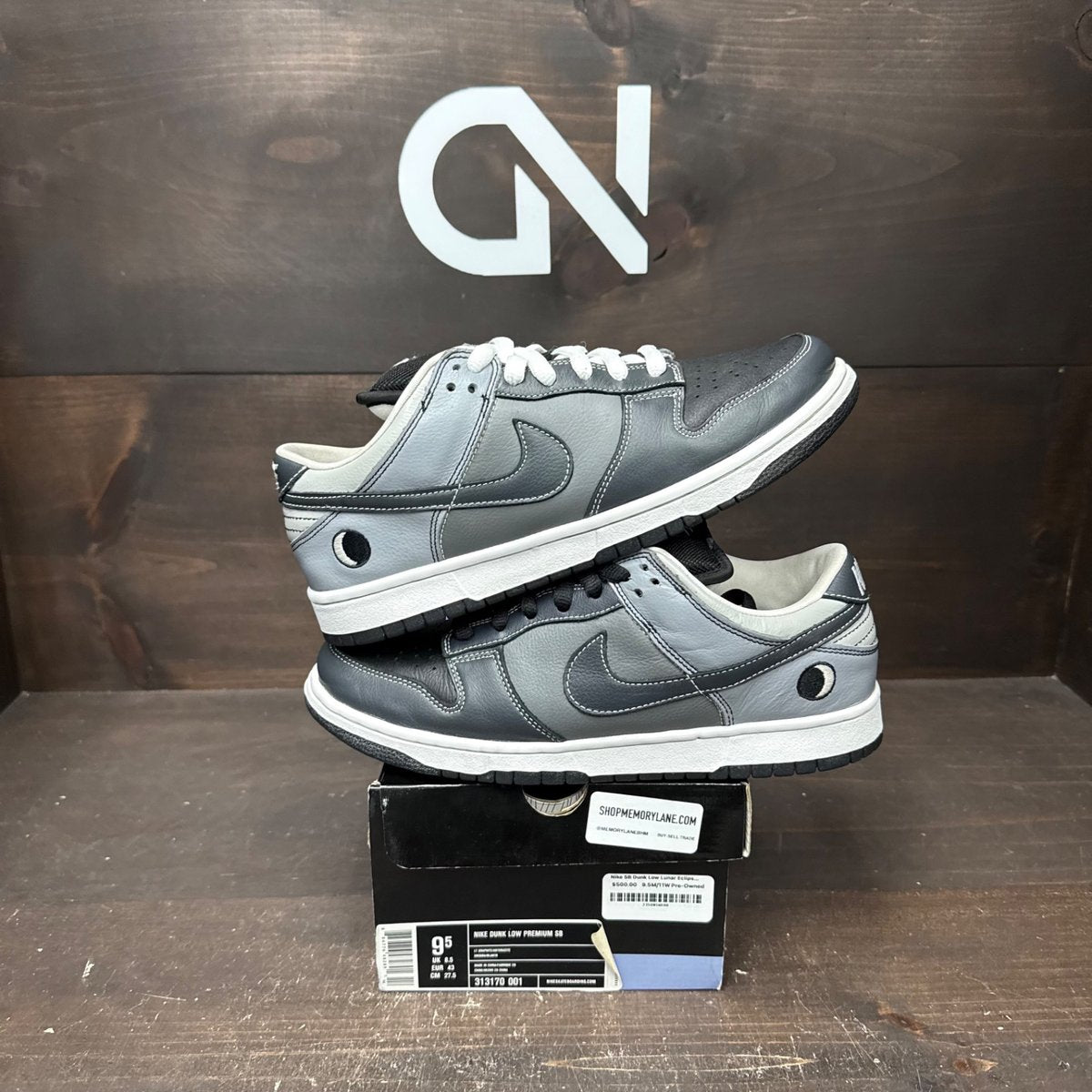 Nike SB Dunk Low Lunar Eclipse (East) Size 9.5 (Pre-Owned) - front