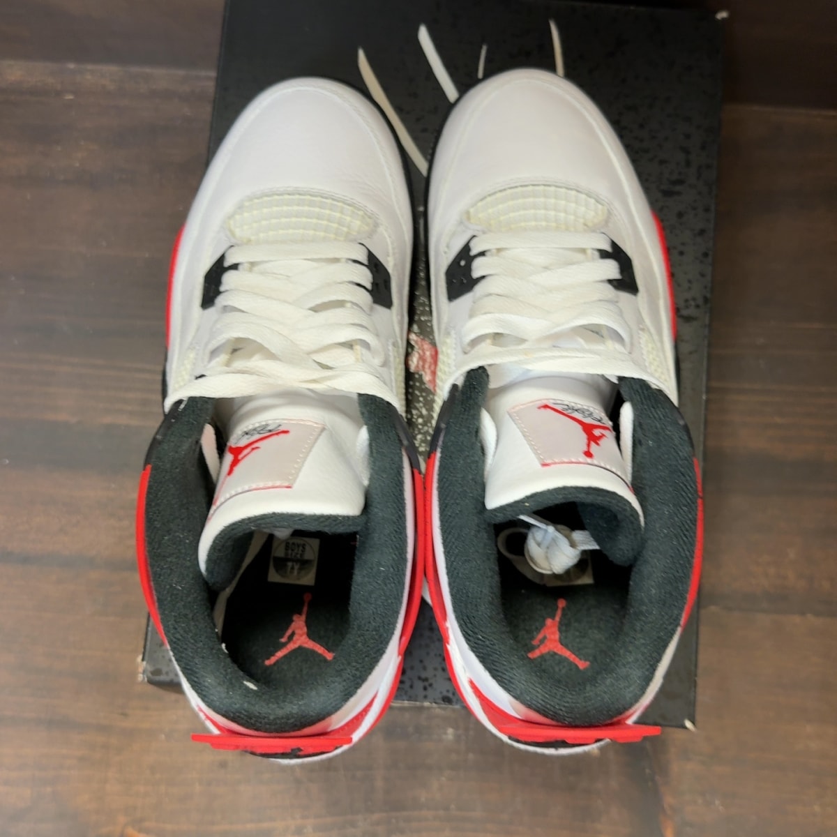 Jordan 4 Retro Red Cement (GS) - Image 5