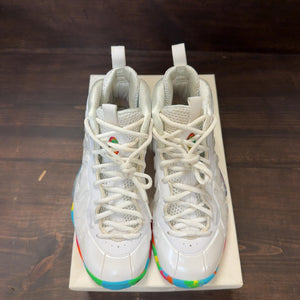 Nike Air Foamposite One White Fruity Pebbles (2015) (GS) Size 5Y (Pre-Owned) - Image 3