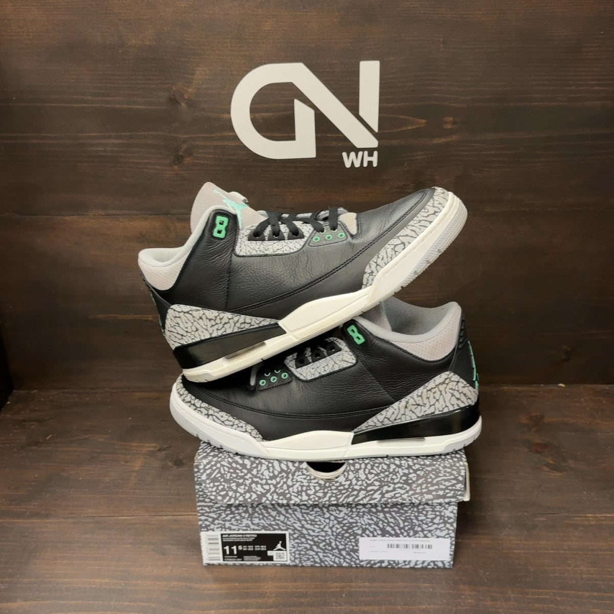Jordan 3 Retro Green Glow - Image 1