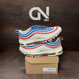 Nike Air Max 97 Game Royal Metallic Silver University Red Size 11.5 (Pre-Owned) - front
