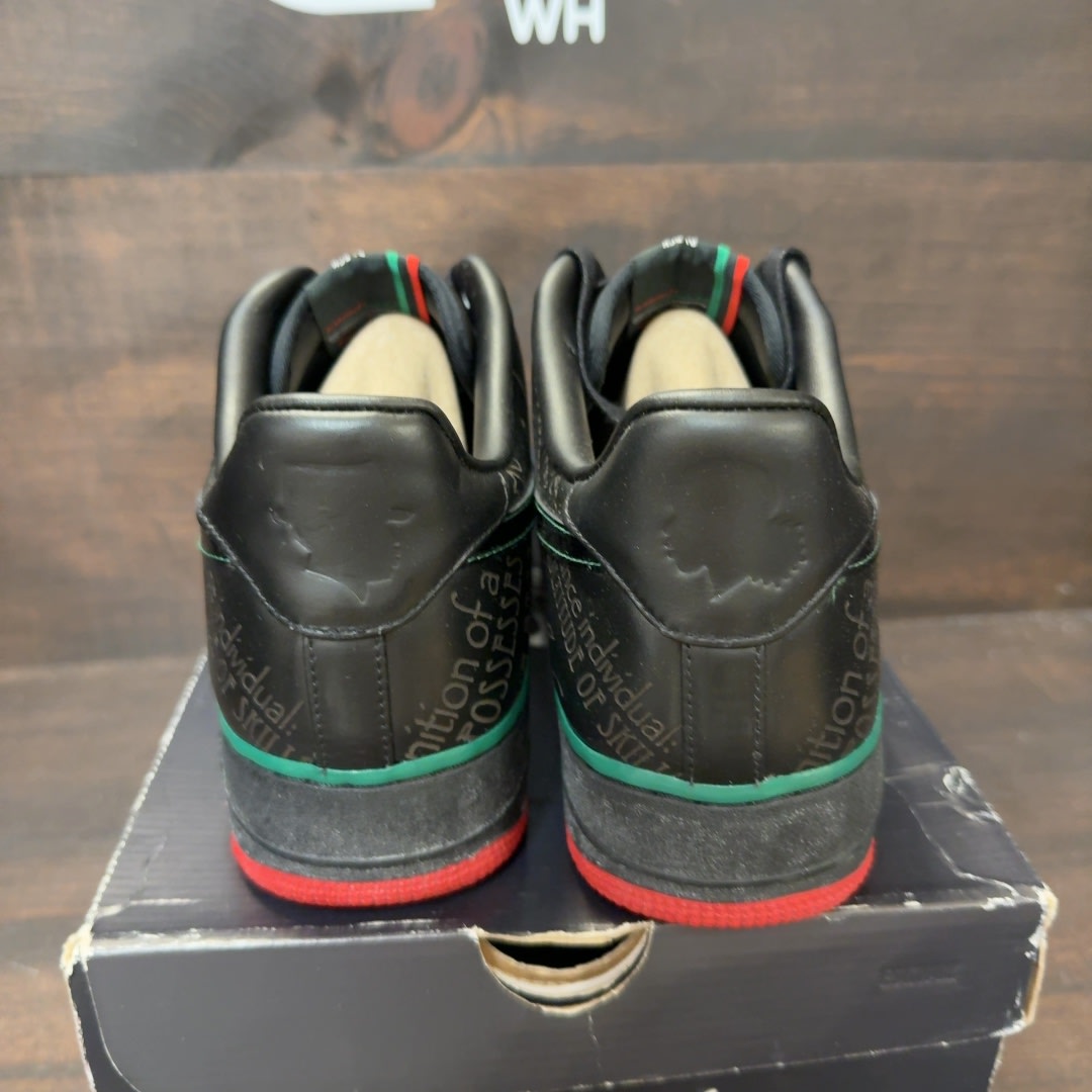 Nike Air Force 1 Low BHM (2010) Size 12 (Pre-Owned) - Image 4