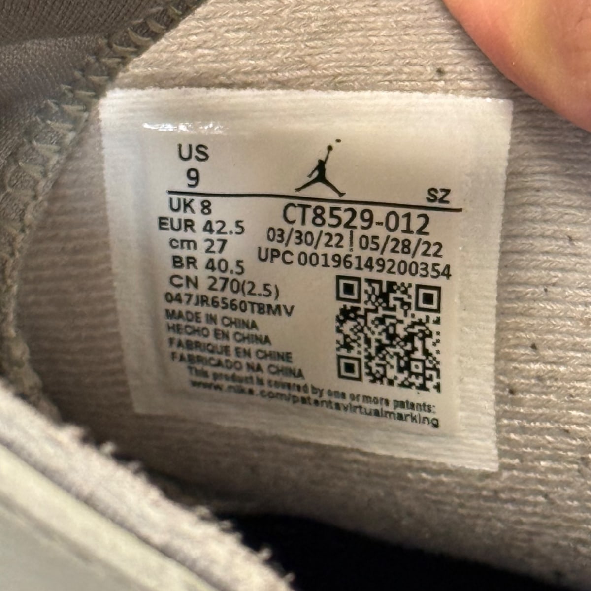 Jordan 6 Retro Georgetown (2022) - Image 8