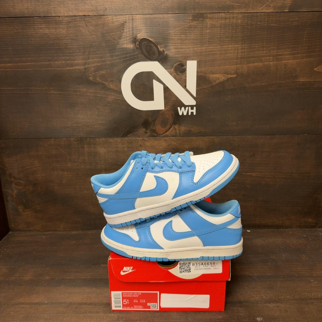 Nike Dunk Low UNC (GS) Size 5.5Y (Pre-Owned)