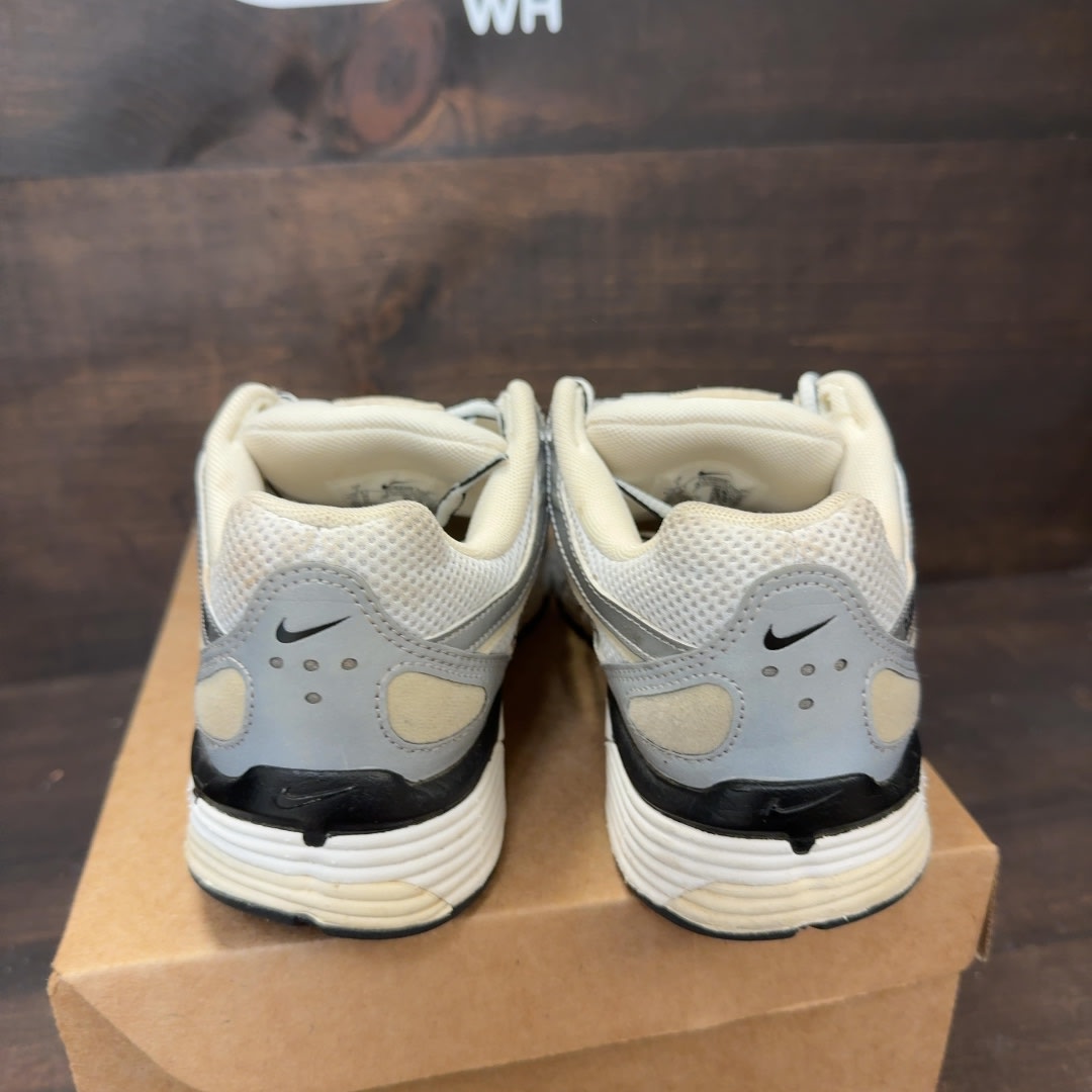 Nike P-6000 Coconut Milk Metallic Silver (Women's) Size 7W (Pre-Owned) - Image 4