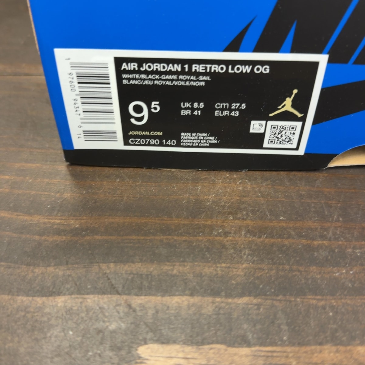 Jordan 1 Retro Low OG Game Royal - Image 9