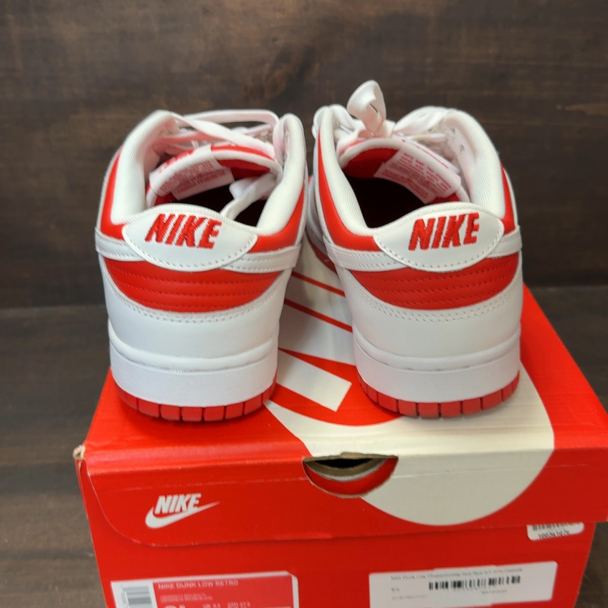 Nike Dunk Low Championship Red - Image 4