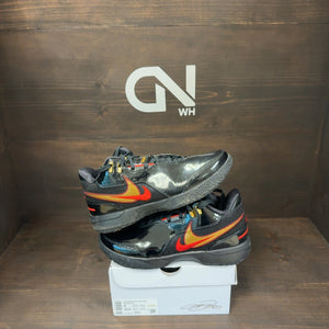 Nike Zoom LeBron NXXT Gen AMPD Black University Red Gold Size 9 (Pre-Owned) - Image 1