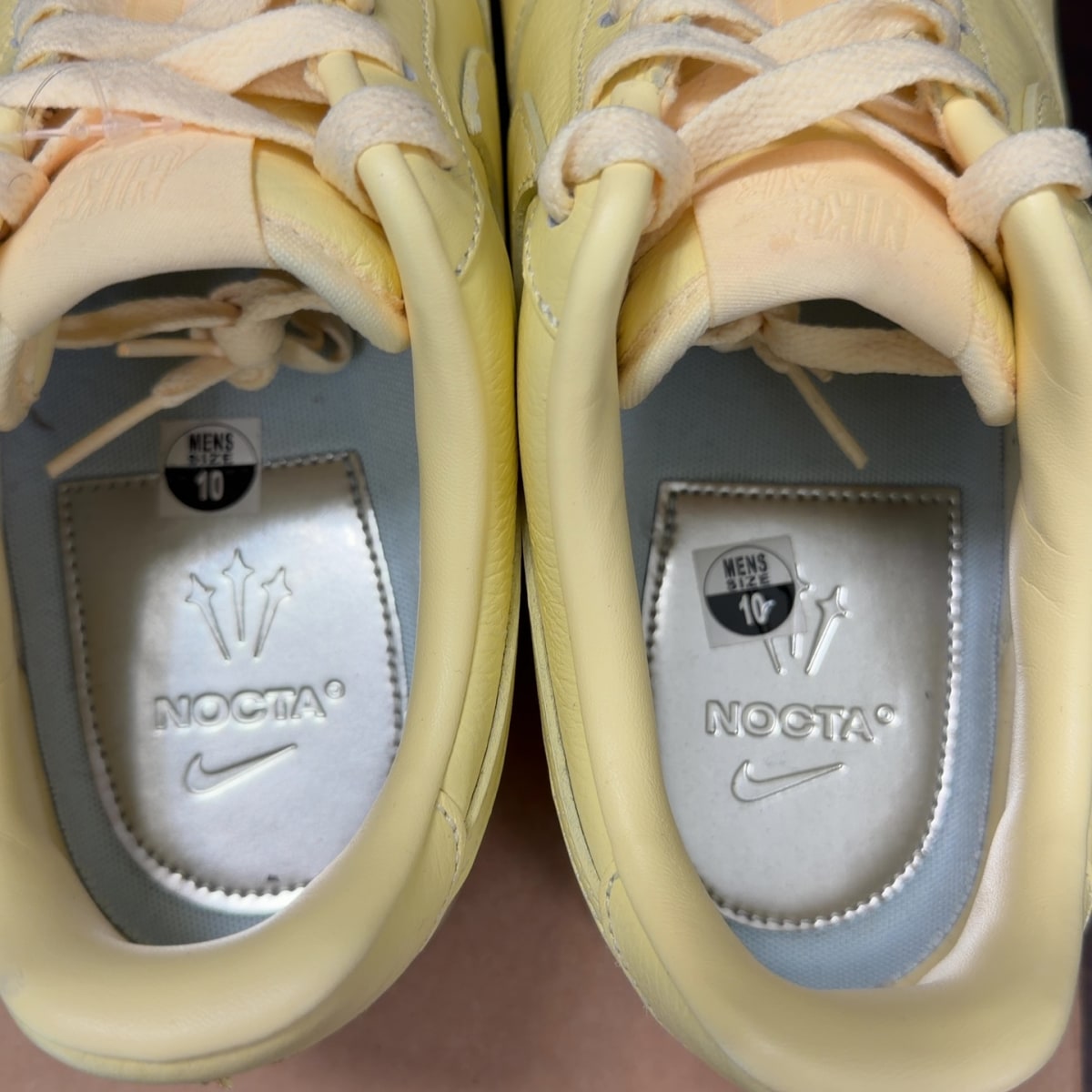 Nike Air Force 1 Low Drake NOCTA Certified Lover Boy Citron Tint Size 10 (Pre-Owned) - Image 5