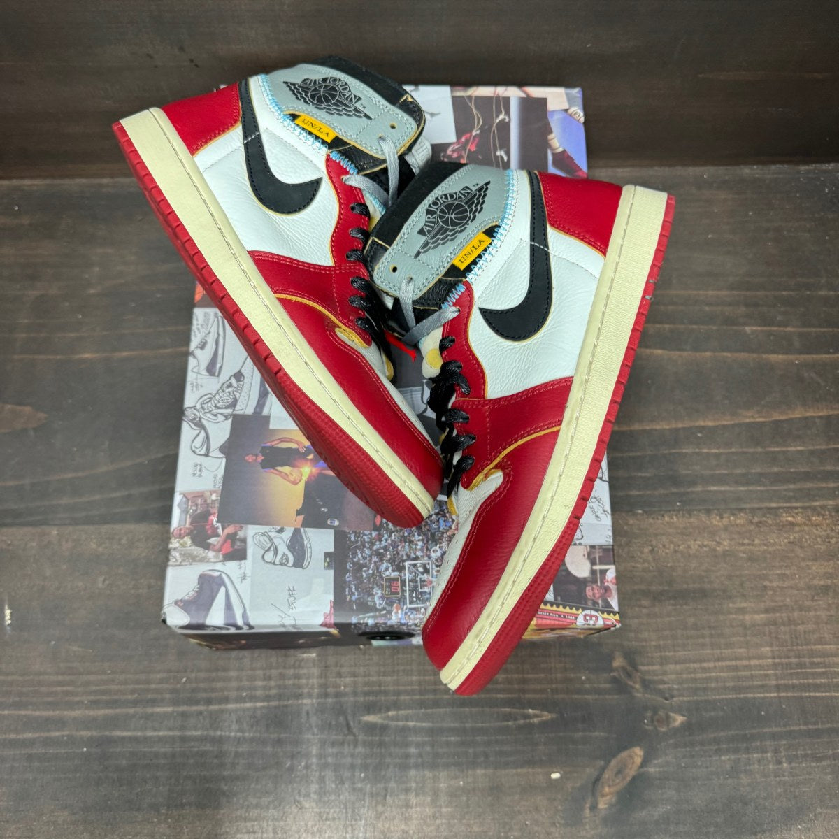 Jordan 1 Retro High OG SP Union LA Chicago Shadow - Image 2